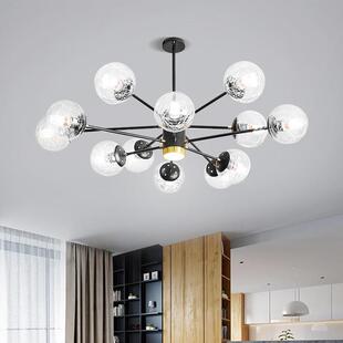 客厅吊灯简约现代大气魔豆饭厅灯主卧室灯2025年新款 轻奢中山灯具