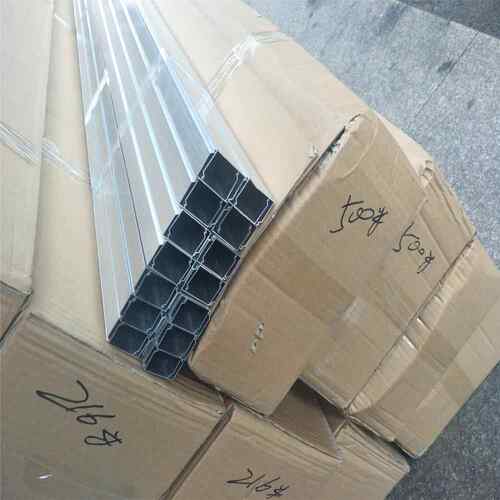 中强度铝合金管6061铝管100*100*6现货本色铝方管t6空心方形管