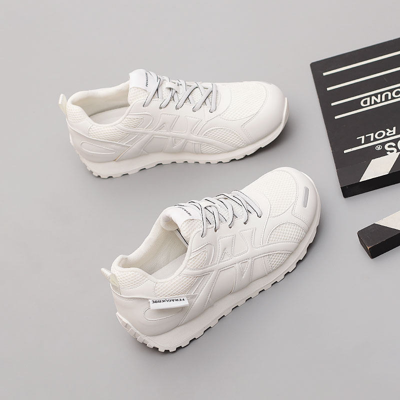 爆款大码女鞋41一43单鞋2025春季新款休闲板鞋时尚脚宽胖肥小白鞋,女鞋,时尚休闲鞋,淘宝优惠券,粉丝福利购,淘宝优惠卷