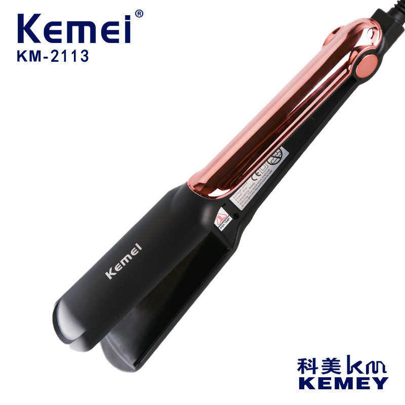 Kemei/科美KM-2113直发玉米须夹板烫不伤发头发蓬松器直板夹,个人护理/保健/按摩器材,卷/直发器,淘宝优惠券,粉丝福利购,淘宝优惠卷