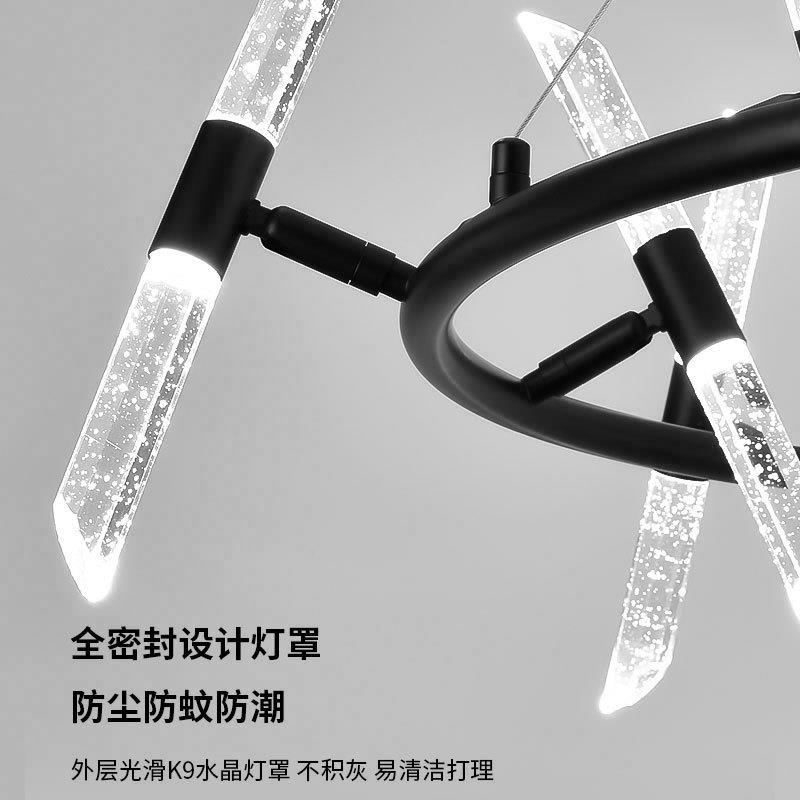 意式后现代吊灯树杈简约大气客厅餐厅卧室服装店创意个性分子吊灯