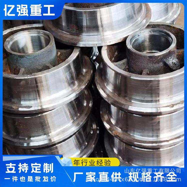 厂家直售固定式矿用矿矿车轮实心矿车轮轨道轮对直径矿用矿车轮