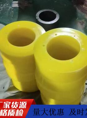 L30聚氨酯胶轮300mm阻燃胶圈耐用矿用耐磨滚轮罐耳轮皮