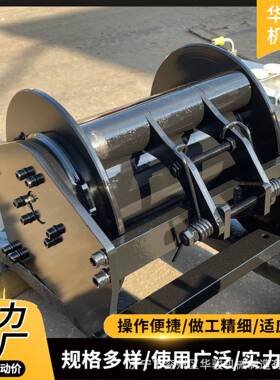 加工定制液压卷扬机快速放绳吊车绳拉力液压绞车1吨2吨卷扬机