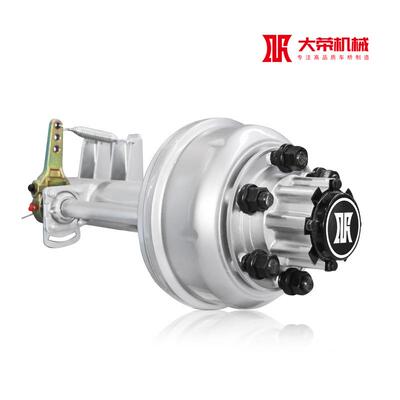 5T 6T挂车桥拖车桥大承载力双胎拖车后桥车轴总成