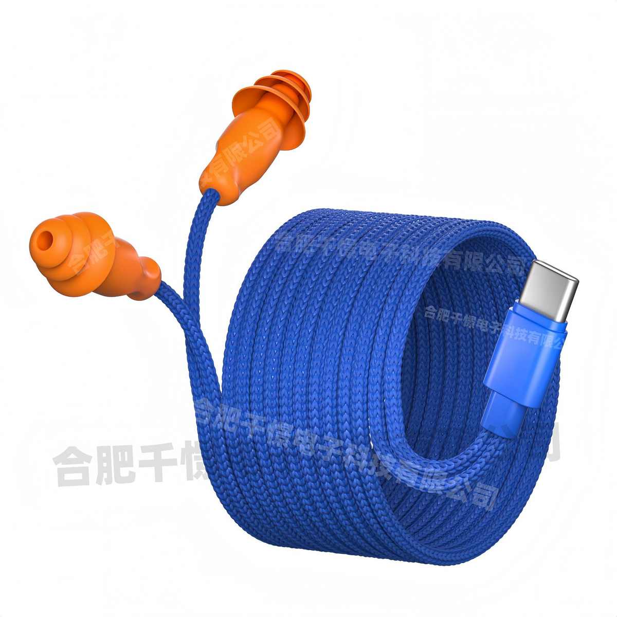 仿工厂式耳塞耳机 隔音劳保蓝牙上班偷懒手机听歌重低音隐形耳塞