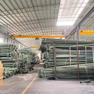 路灯杆6米热镀锌灯杆Q235钢材新农村太阳能路灯专用户外灯柱灯杆