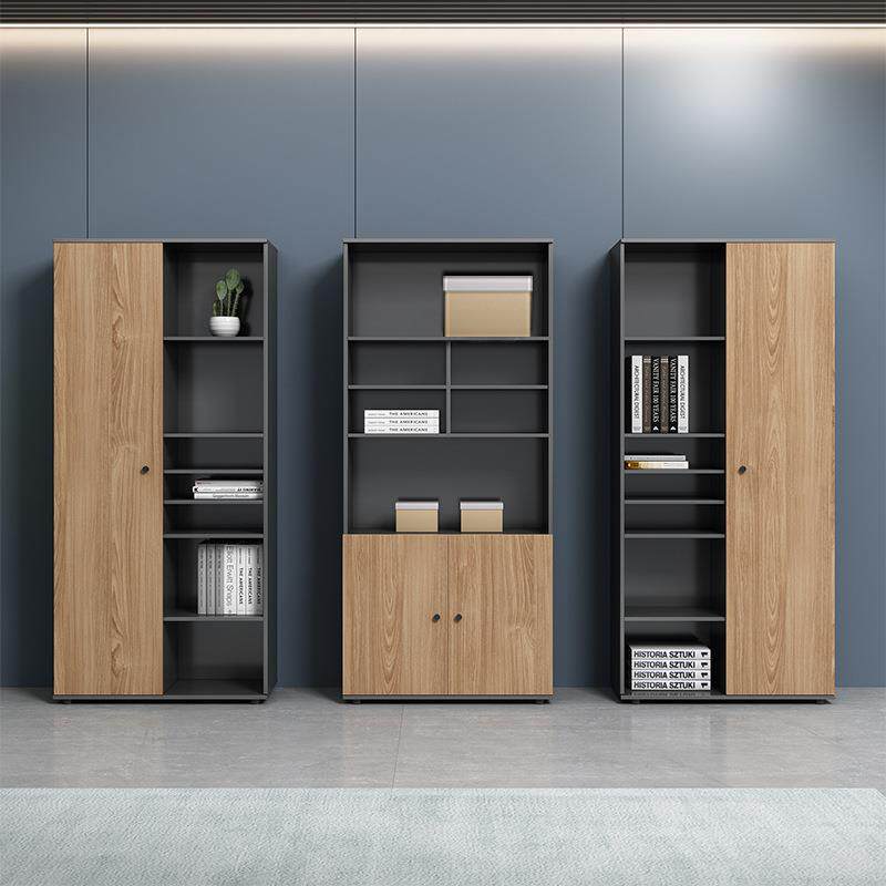 办公文件柜衣柜木柜质资料柜带锁家具财SWL-WJG务储存室背景高子