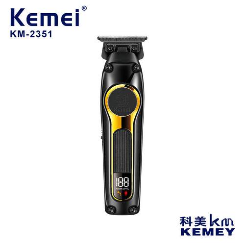 科美/KEMEI-2351高转速长续航身体修剪器数显理发器造型雕刻剪理