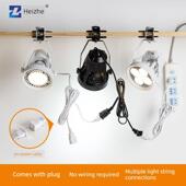 Led夹子聚光灯服装 店婚礼聚光灯系列插件超市生鲜市场展示摊位商