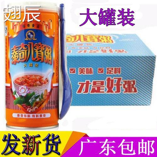 泰奇八宝粥大罐装430g/24罐整箱 紫薯红豆香沙原味优惠装速食粥