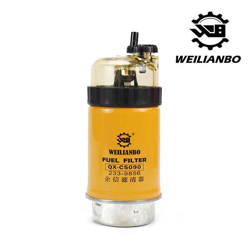 挖掘机卡特CAT305.5 306 307E2 308油水分离器总成柴油格滤芯配件