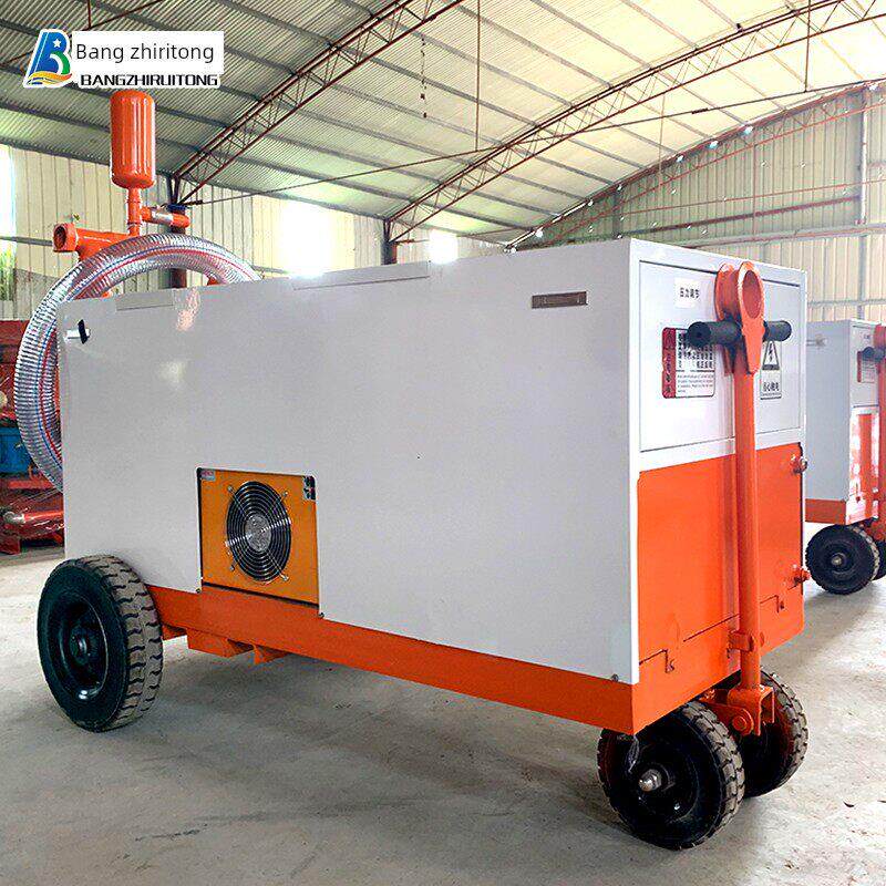 液压砂浆泵水泥沙浆隧道灌浆机高压注浆机移动双液细石砂浆输送泵
