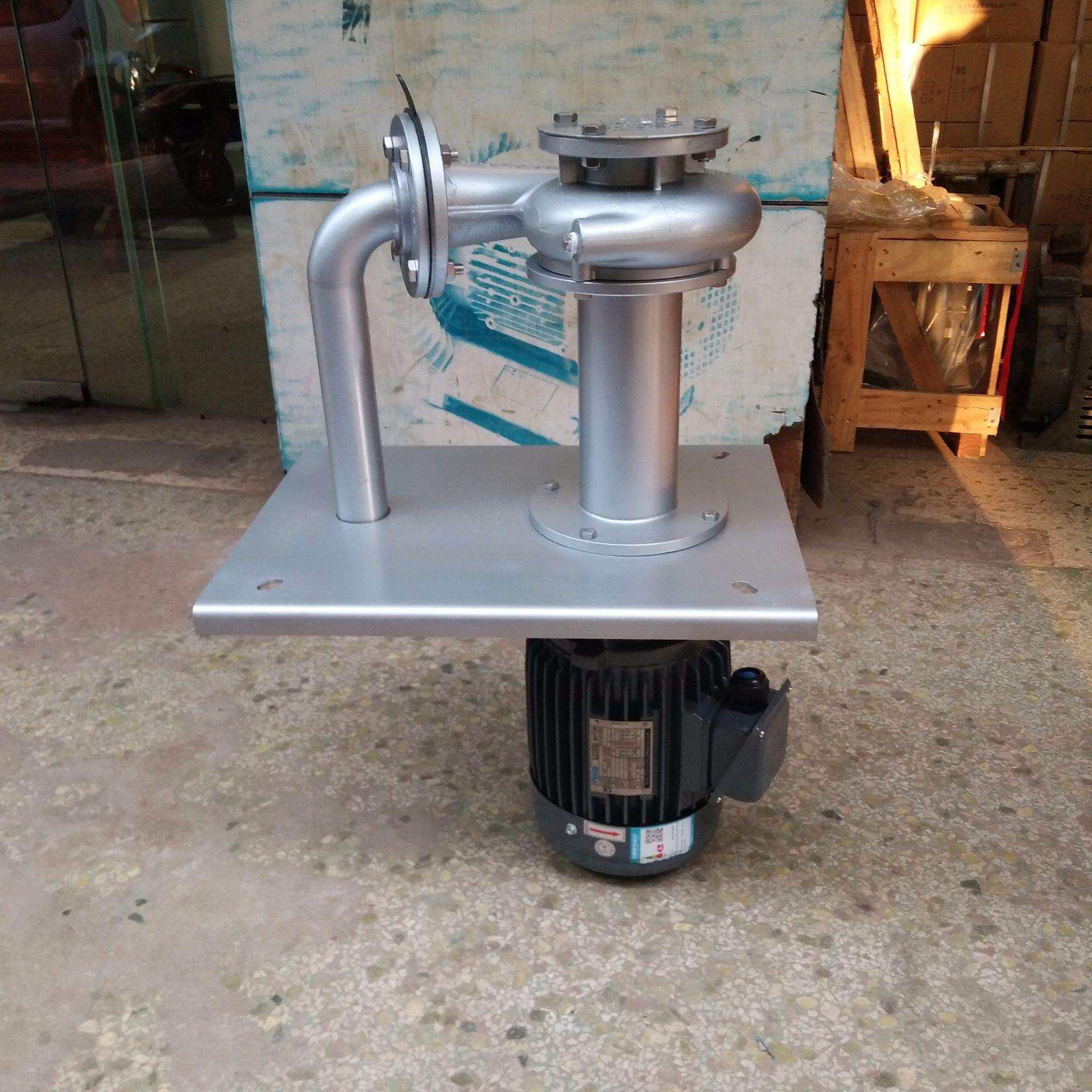 1HP台泉不锈钢双管立式液下单级离心水泵 750W可空转循环水泵DN40