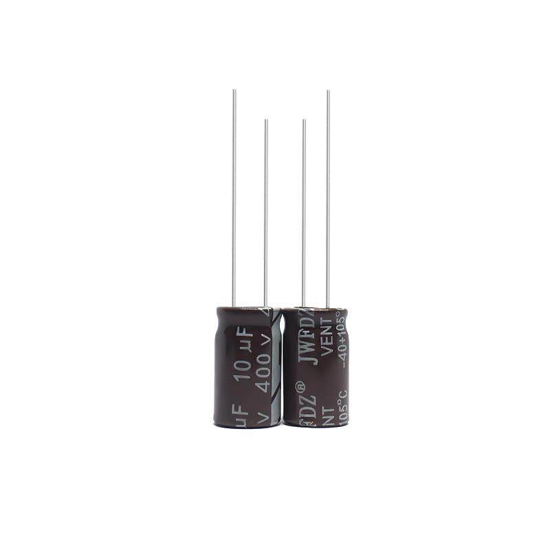 厂家直供400V10UF 10UF400V 体积10x17 电源系列高压铝电解电容