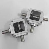 小1 t型交叉换向器轴直径10直角变速箱伞形齿减速变速箱旋转