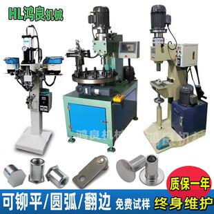 双粒自动铆钉机锁具铰链销轴多工位自动旋铆机转轴铆钉数控铆接机