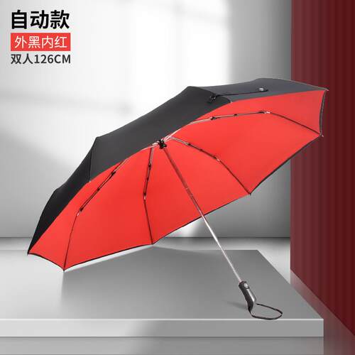 高档PEJAFAN雨伞双人防超风大全自折叠大伞男士女号晴雨两用动太