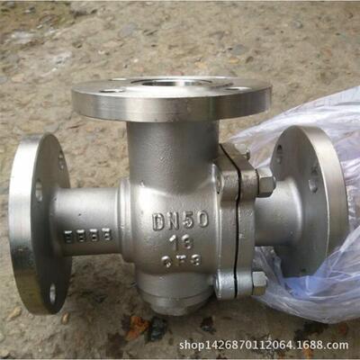 Q4544F-16P不锈钢304三通球阀TL型球阀法兰球阀