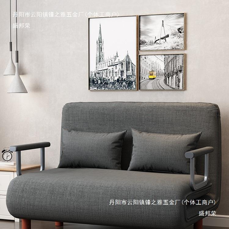 厂家直销折叠沙发床两用客厅多功能午休懒人沙发省空间单人网红布
