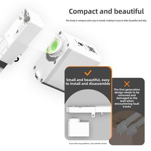 Matter智能窗帘电机直连HomeKit电动轨道thread隐藏式 迷你电机