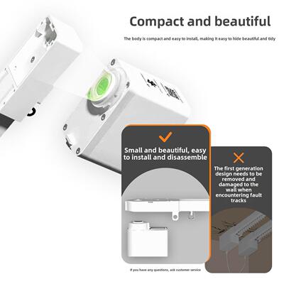 Matter智能窗帘电机直连HomeKit电动轨道thread隐藏式迷你电机