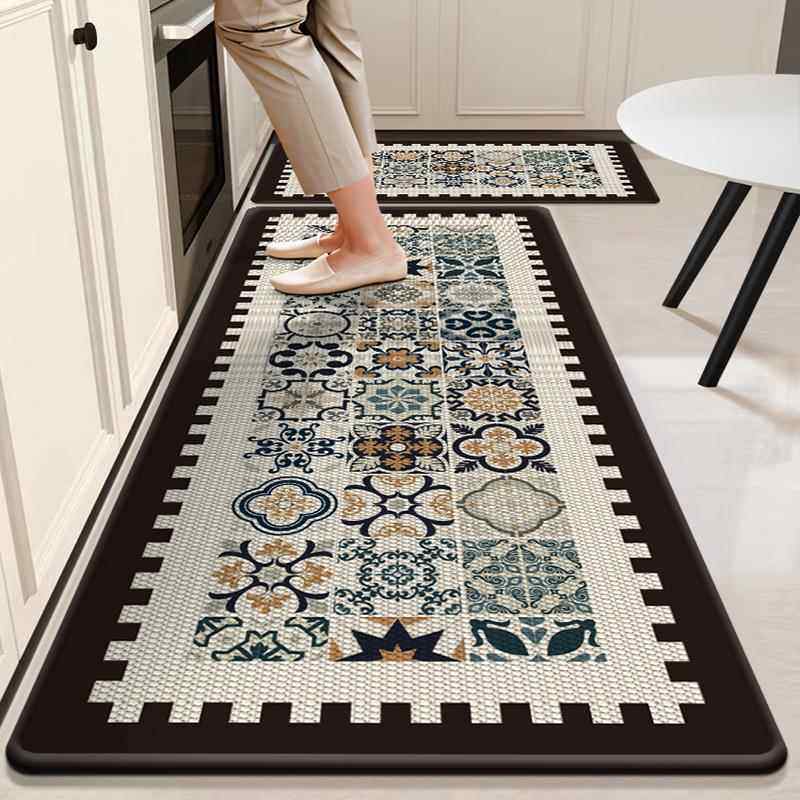 厨房地垫2025新款防水防油防滑专用脚垫子吸水耐脏可擦免洗地毯,居家布艺,厨房地垫,淘宝优惠券,粉丝福利购,淘宝优惠卷