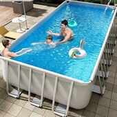 bestway儿童游泳池家用游泳池超大户外大型加厚支架游泳池水池