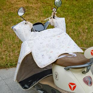 暖希冬季 加绒加厚电走动车挡851被电风瓶摩条托车防水防风罩反光