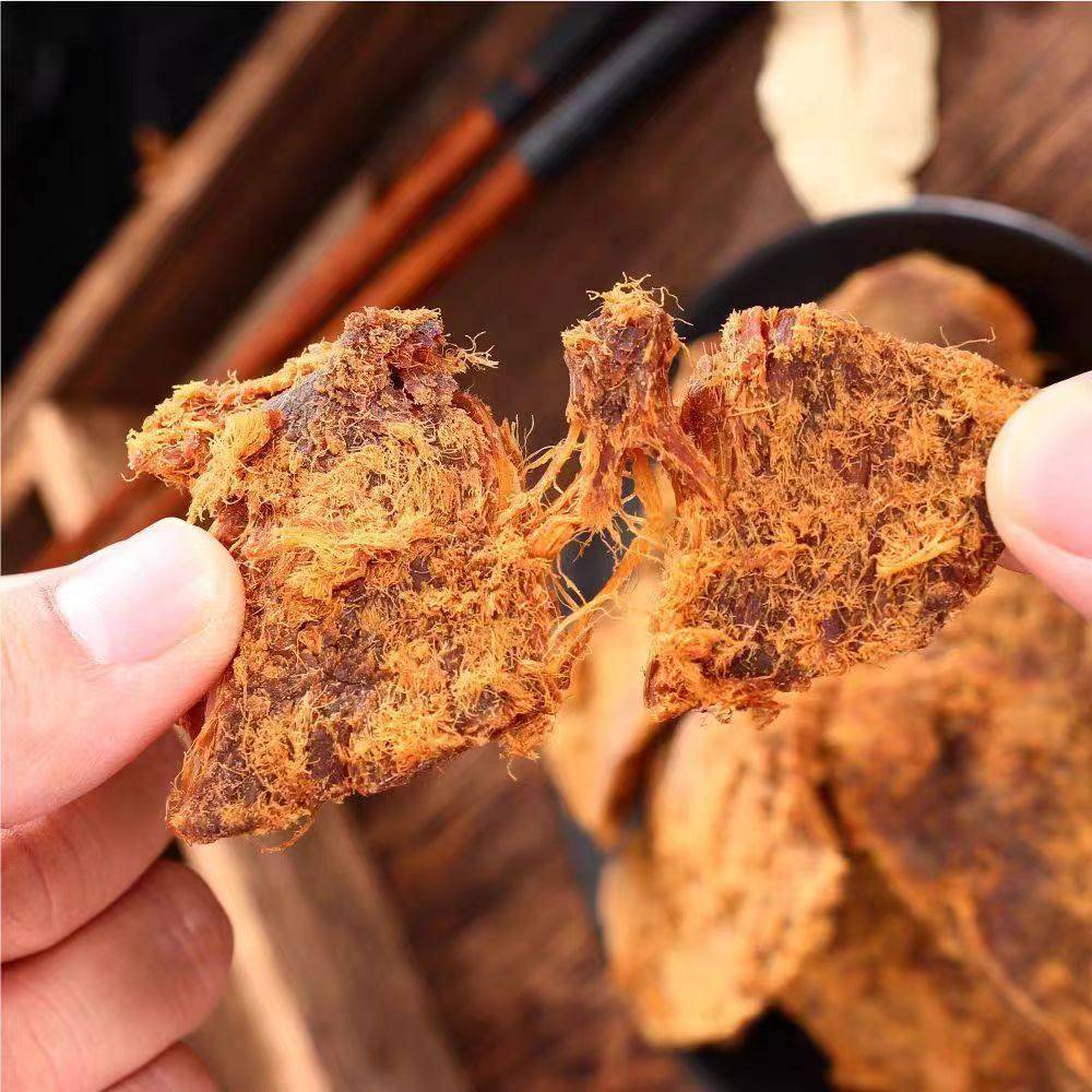 珍桂原切肉干猪肉大片纯肉原味香辣味散称零食开袋即食福建特产
