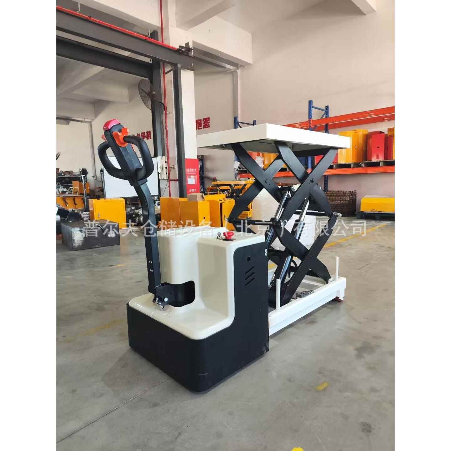 电动升降平台车电动升降机移动液压剪叉平台车小型模具升降搬运车
