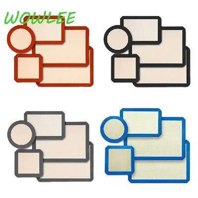 1pcs Silicone Baking Mat Rolling Kneading Pad Pastry Tools
