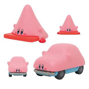 Kirby星之卡比造型摆件探索发现三角锥汽车贩卖机软胶周边现货