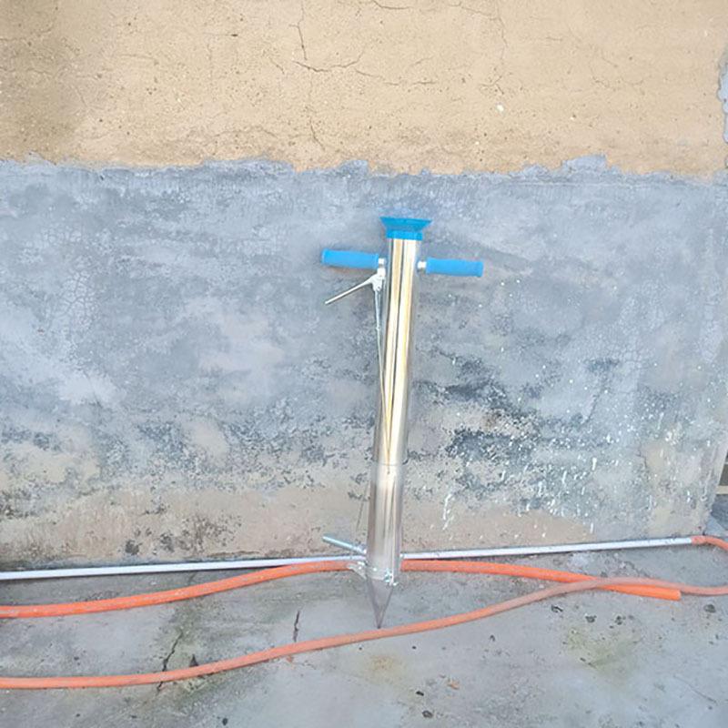 不锈钢地瓜移栽器蔬菜秧苗移栽机小型小苗移栽机