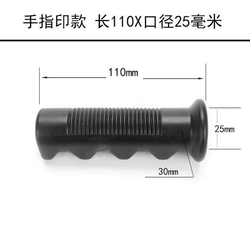 订做所有直径圆管环保软橡胶把手轮椅小推车方孔塑料手柄套手把套