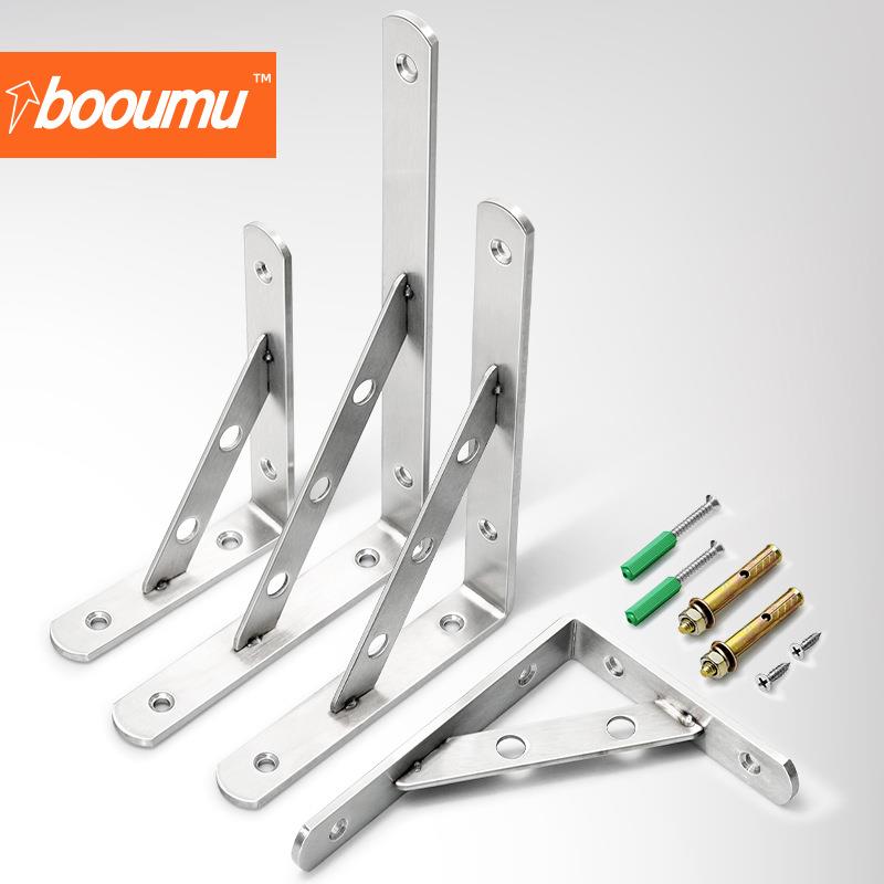 实加厚不心锈钢角三支架壁挂置佐致（收物架架隔板支撑层板托支架