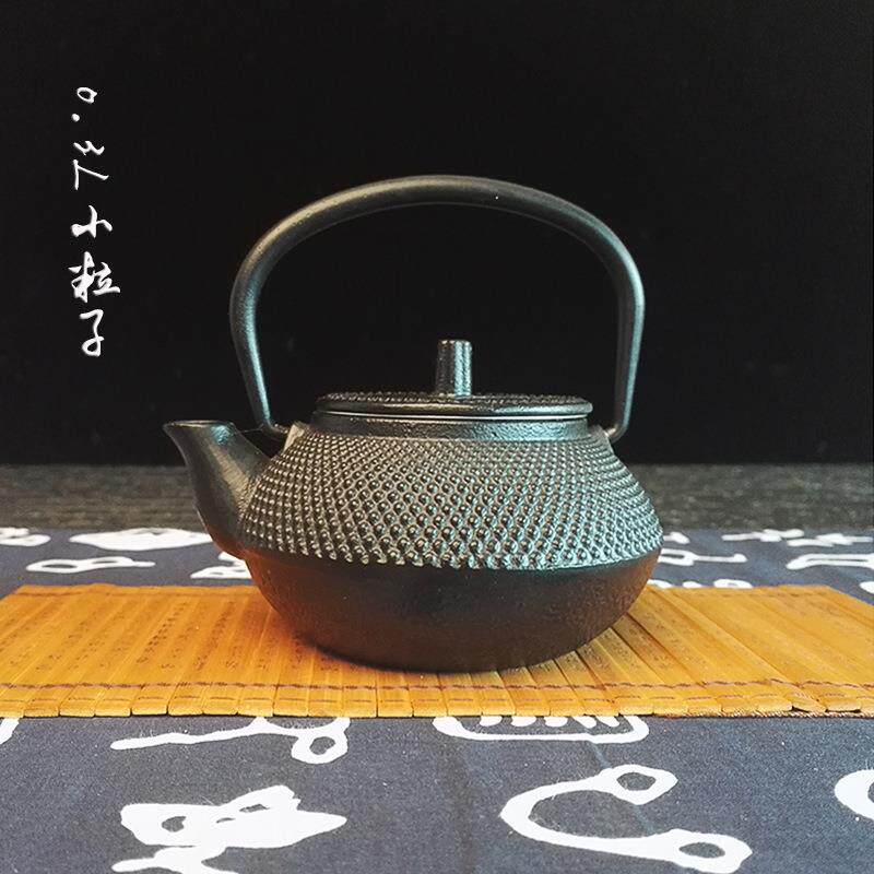 瑞寿堂 铸铁壶无涂层 铁茶壶日本南部生铁壶茶具烧水煮茶中式家居