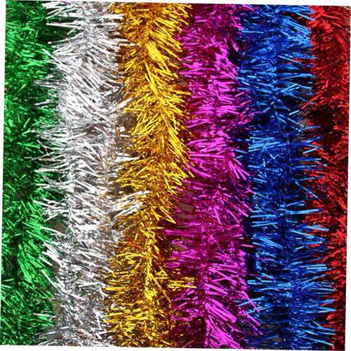2m Glitter Tinsel Garland Colorful Christmas Tree Bar Decor