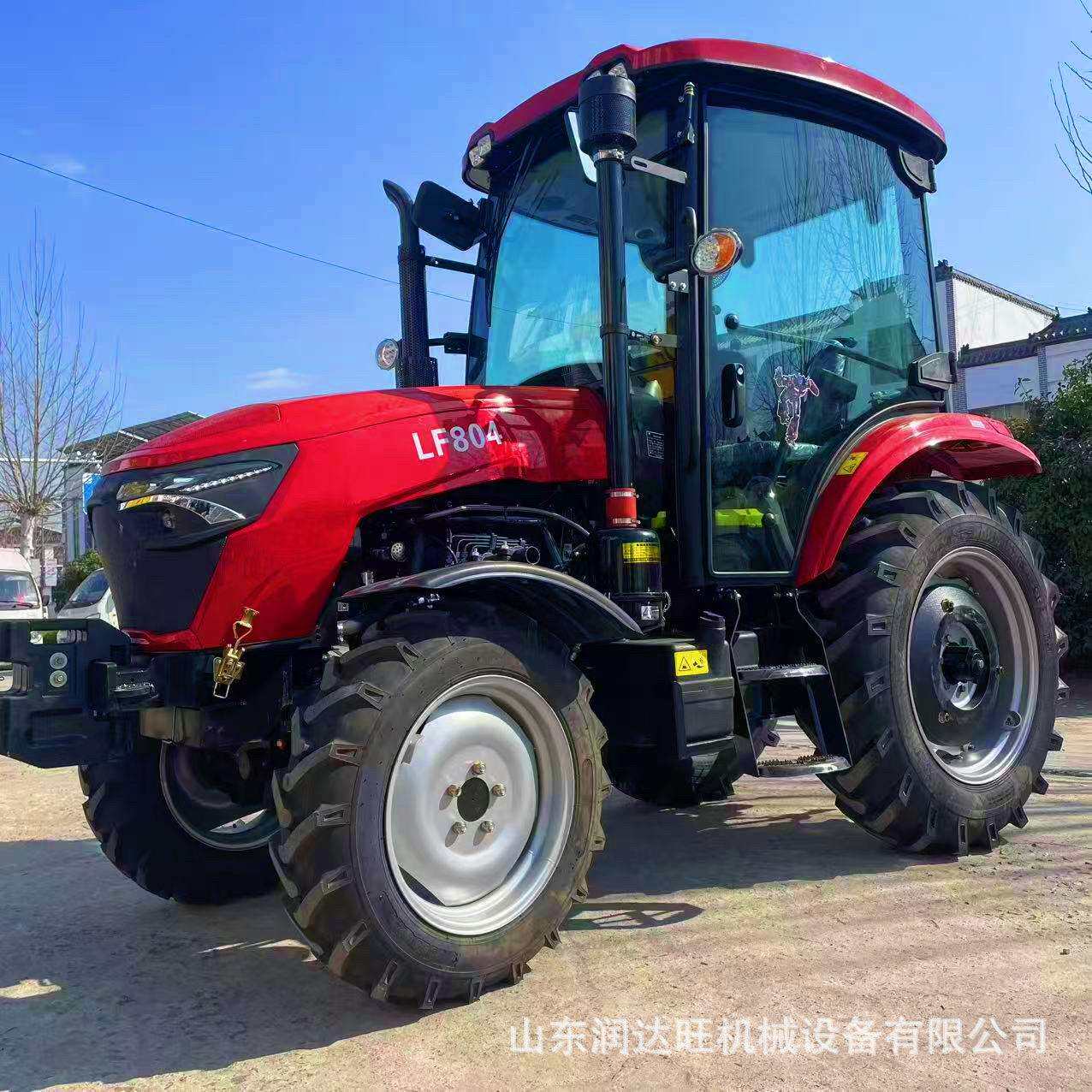 洛阳804-904农用耕田拖拉机 东方红LX804大后桥强动力轮式拖拉机