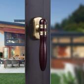 实木把手厂家供应现货木执手门窗五金配件轻奢实木窗实木窗户拉手