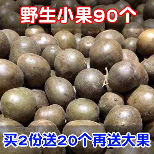 新疆包邮广西桂林特产永福罗汉果干 干果散装野生小果90个装买 两