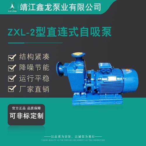 ZXL-2型带底座直连卧式自吸泵不锈钢耐腐蚀离心泵厂家可定制