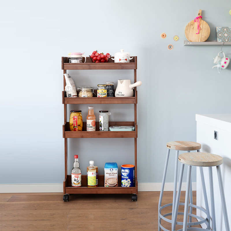 实木可移动绿萝多肉花盆架子客厅阳台花架置物架落地家用多层室内