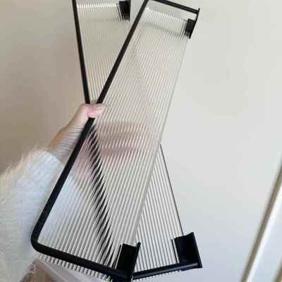 浴室置物架亚克力洗脸洗漱台毛巾免打孔收纳架子卫生间洗手间壁挂