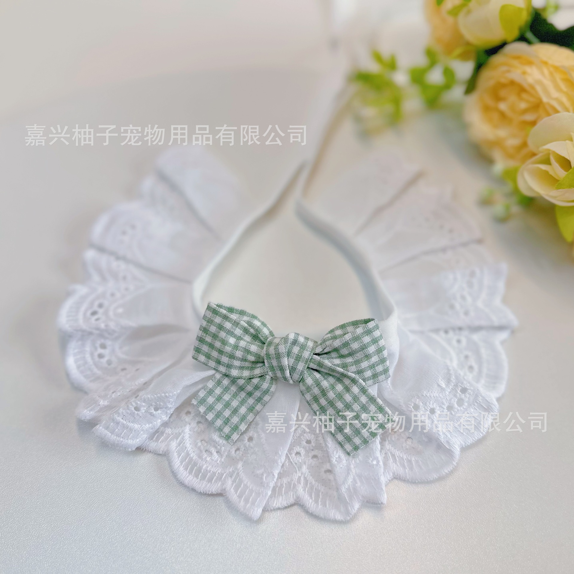 装饰品猫咪围脖领结宠物口水巾