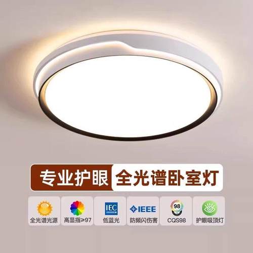 2025新款led吸顶灯客厅大灯主卧室书房吸顶灯全屋简约中山灯具