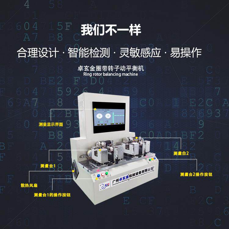 YYQ-0.25DW(RS)微型转子智能定位动平衡机双工位转子动平衡机