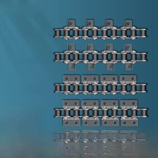 工业传动弯板带耳炼06B08B10A6点12A16A20A32A单孔单双侧弯板