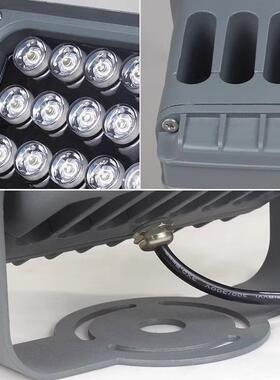 LED投光灯24W40W户外防水城墙探照灯聚光射灯广场公园照树投射灯