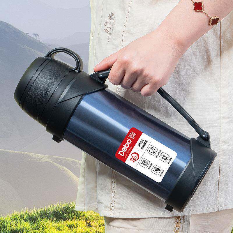 徳铂保温瓶大容量户外旅行保温水壶车载便携保温壶家用热水瓶男女
